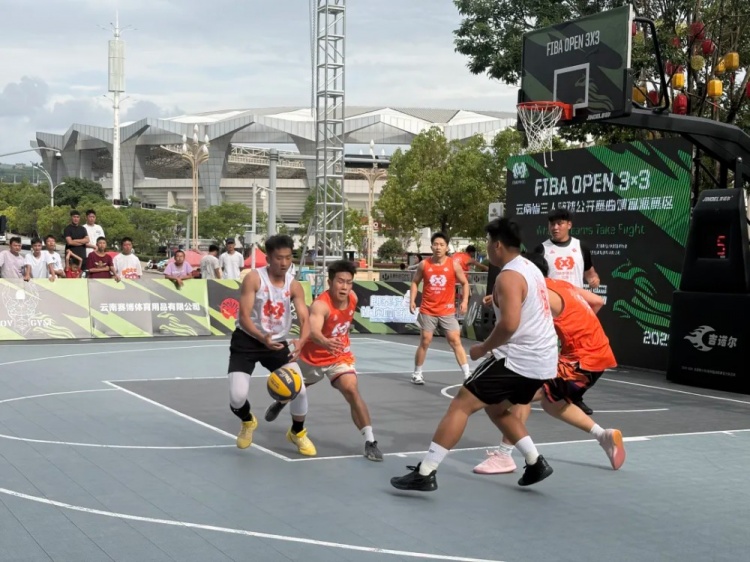 鑫潮商贸场均净胜10.5分碾压夺冠 2026 FIBA Open 3x3富源站落幕