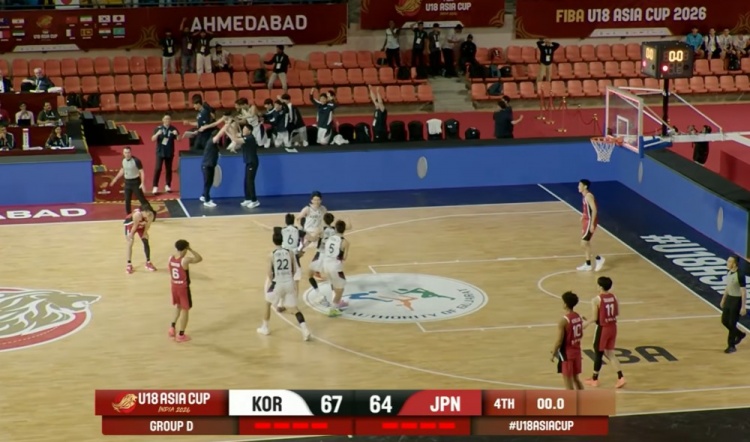 日本U18罚球20中6 64-67不敌韩国