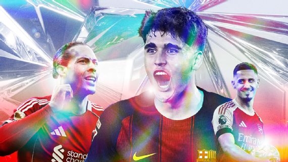 ESPN百大中卫：萨利巴手术仍登顶，帕乔两年三级跳，范戴克跌至第八