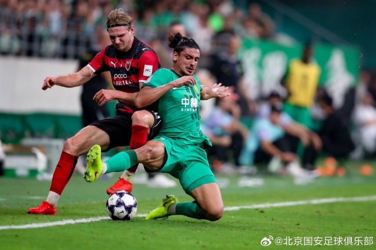 北京国安3-1战胜浦项铁人，取得亚冠开门红