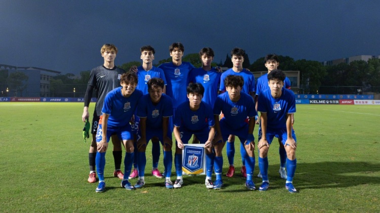 中青赛男子U20组第13轮：上海申花6-1天津津门虎